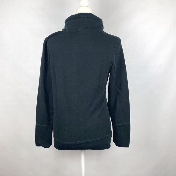 Puma Women's S Pink Speed Cat Long Sleeve Black Mock Neck Pullover Sweatshirt - Picture 5 of 9